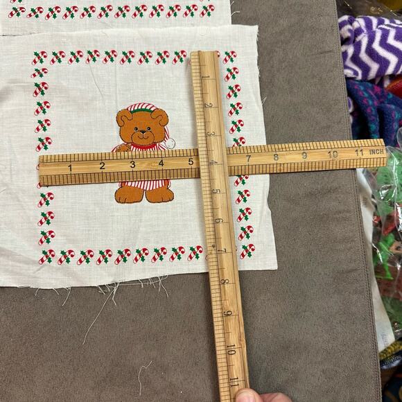 A Beary Merry Christmas Picture Book Patches 6 Panels Cranston Print Works Co - Picture 6 of 6